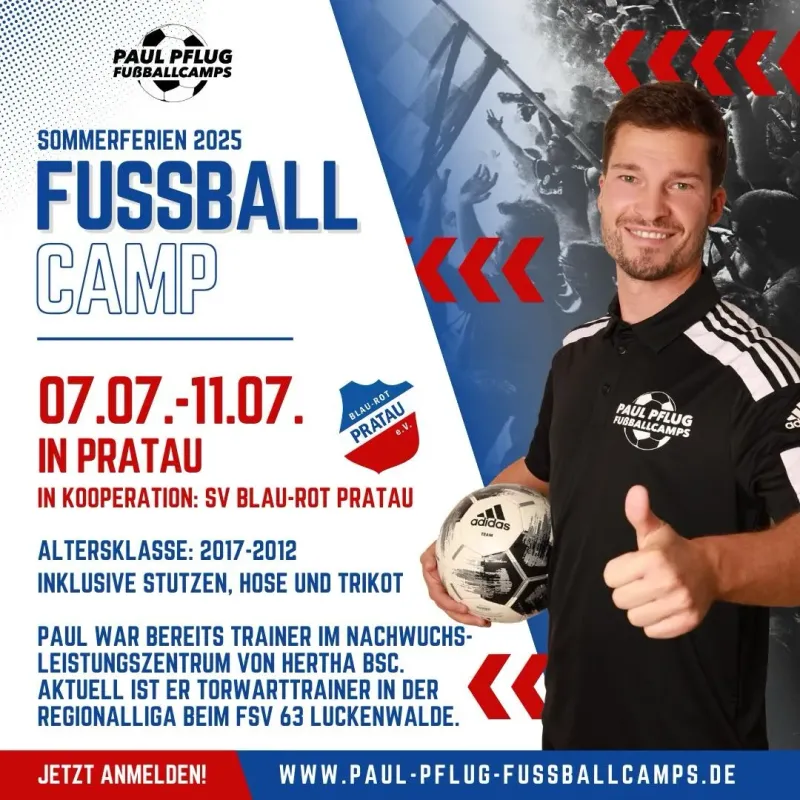 Paul Pflug Fußballcamp