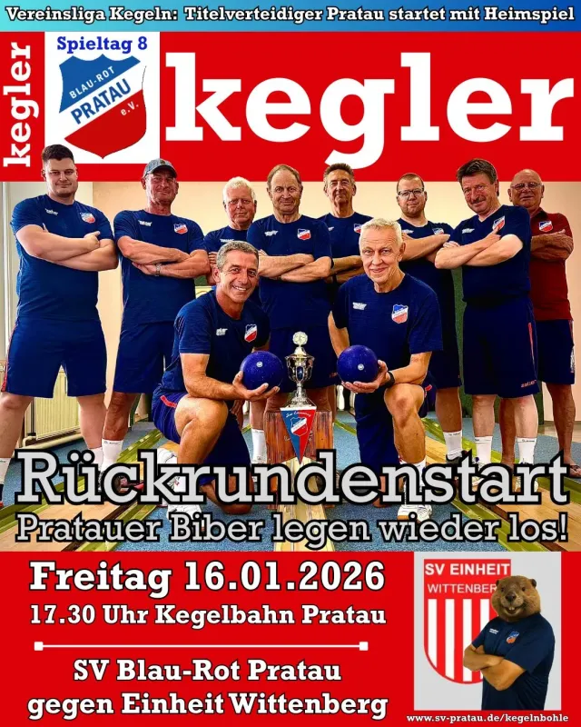 Rückrundenstart Kegeln