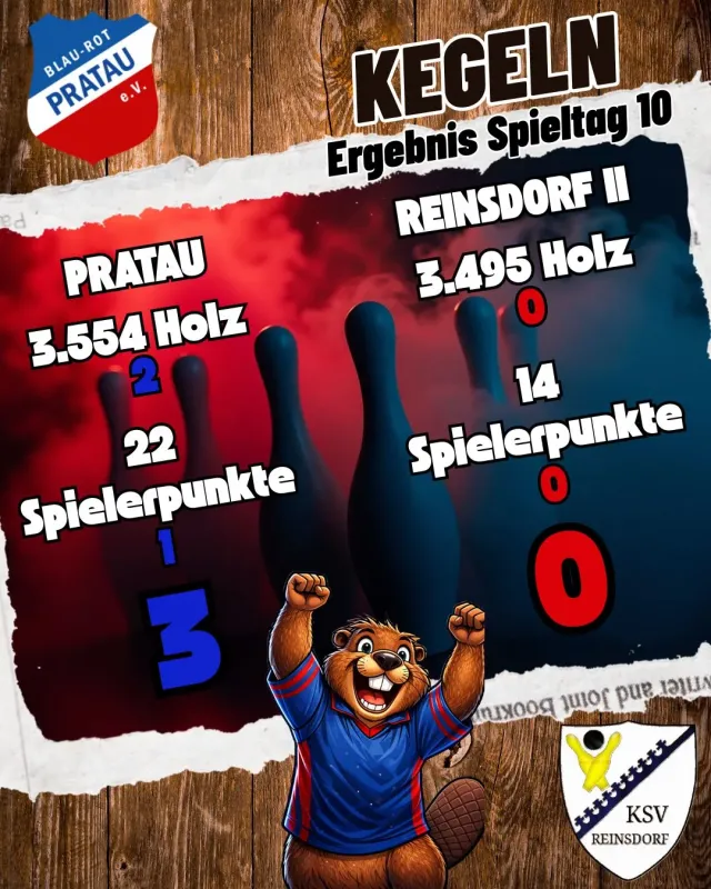 Kegeln - Sieg im Heimspiel