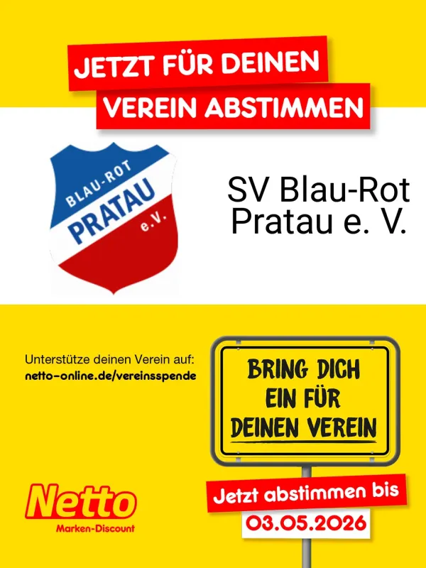 Unterstützt UNS mit EURER Stimme - Netto Vereinsspende