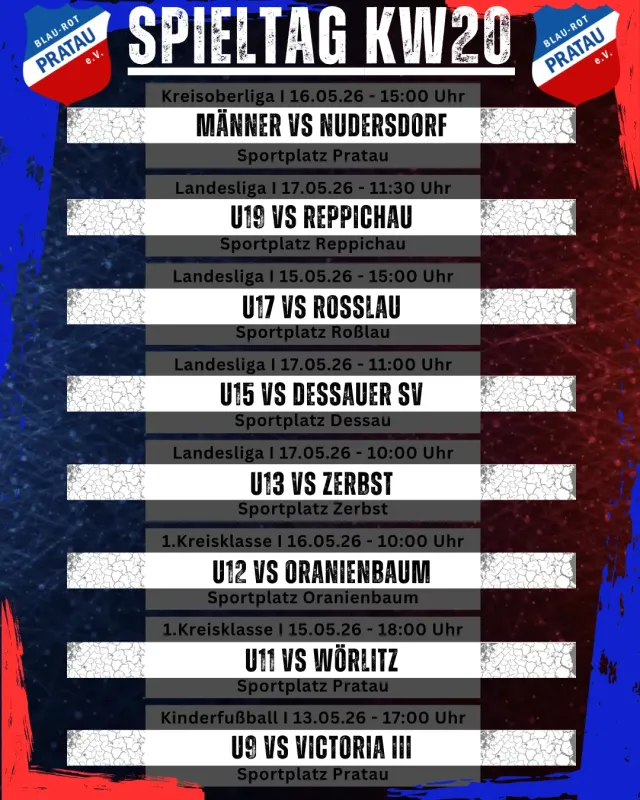 Spieltag KW20