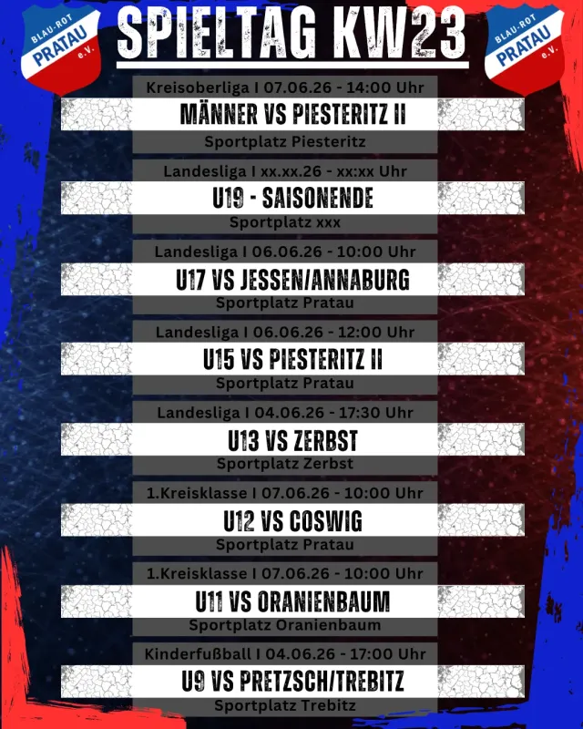 Spieltag KW23