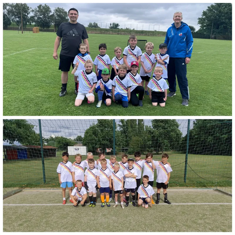 Neue Deutschlandfan-Trikots für unsere U7 und U11!