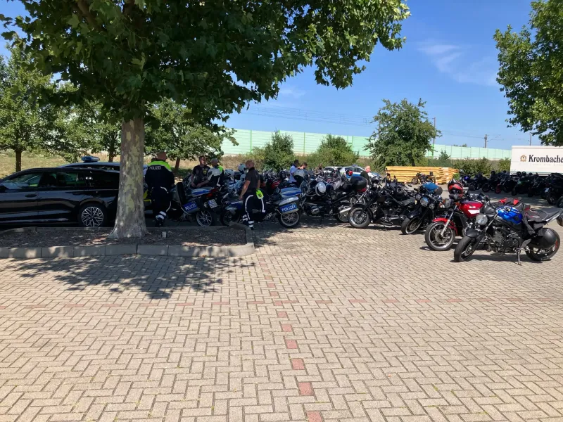 Motorradtour zu Besuch