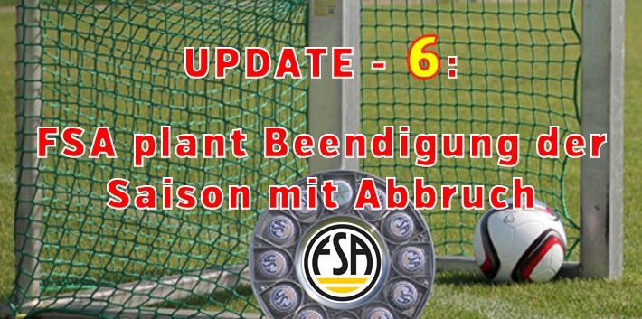*Update* FSA plant Beendigung der Saison zum 30. Juni 2020!