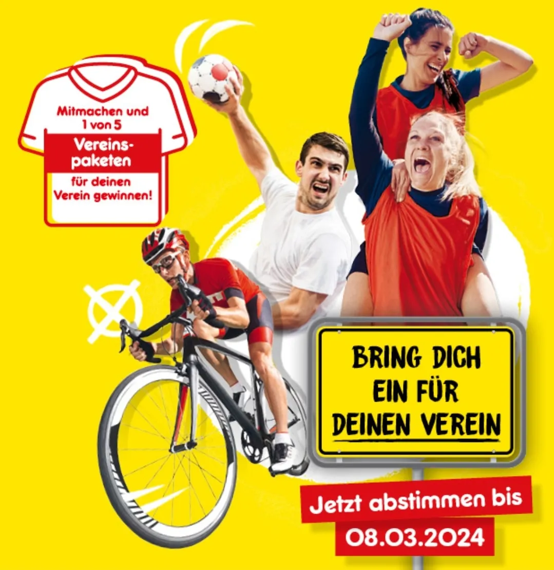 Bring dich ein für deinen Verein!