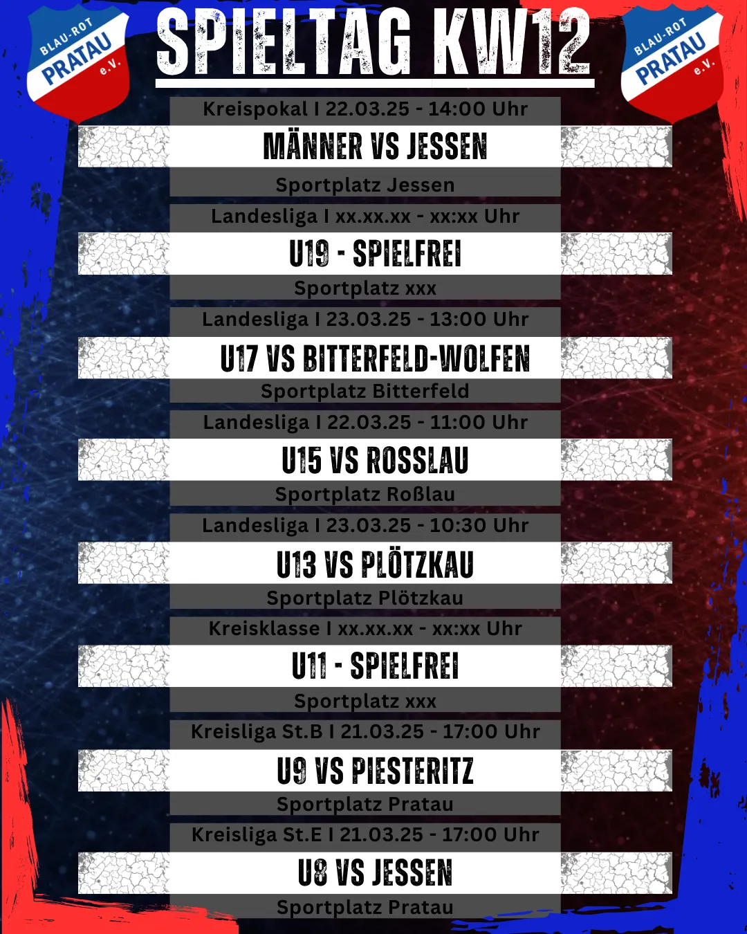 Spieltag KW12