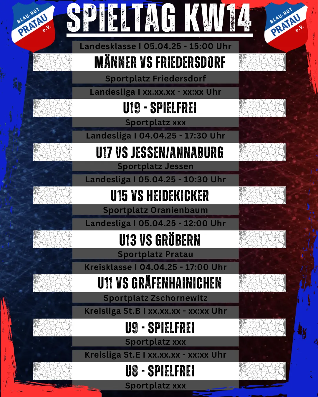 Spieltag KW14