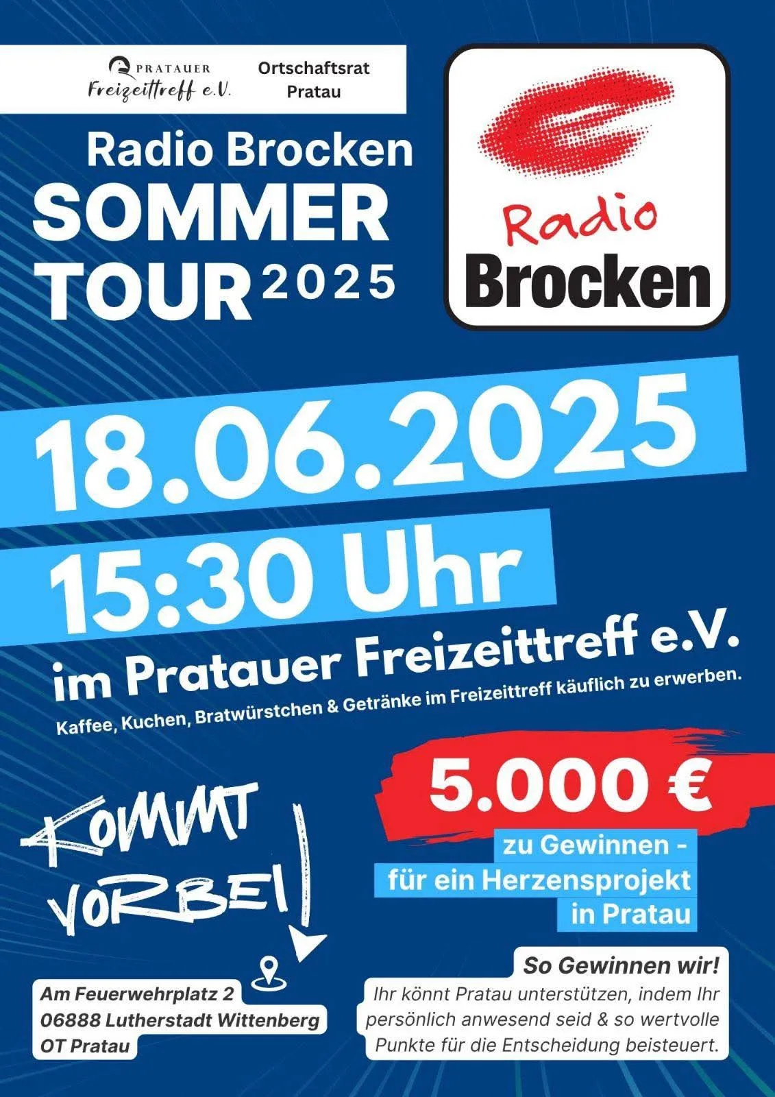 Radio Brocken Sommer-Tour 2025 in Pratau