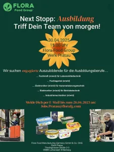 Deine Ausbildung bei der Flora Food Group