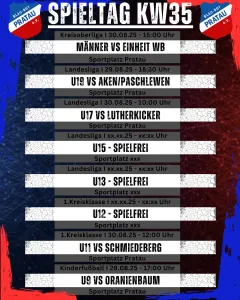 Spieltag KW35
