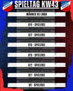 Spieltag KW43