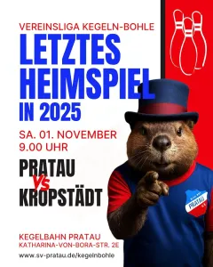 Kegeln - letztes Heimspiel