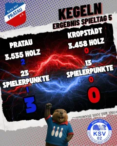 Kegeln - 5. Spieltag