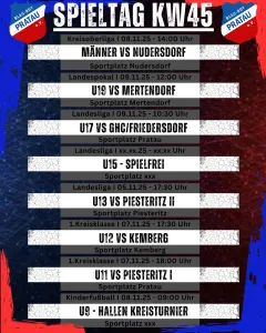 Spieltag KW45