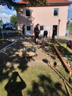 Arbeitseinsatz Sportplatz Pt. I