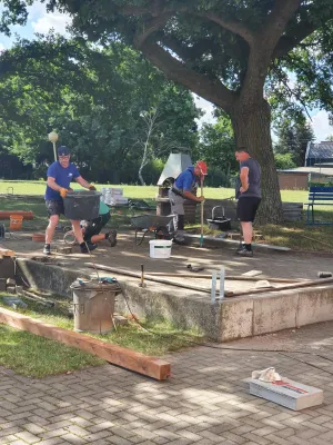 Arbeitseinsatz Sportplatz Pt. I