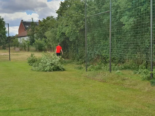 Arbeitseinsatz Sportplatz Pt. I